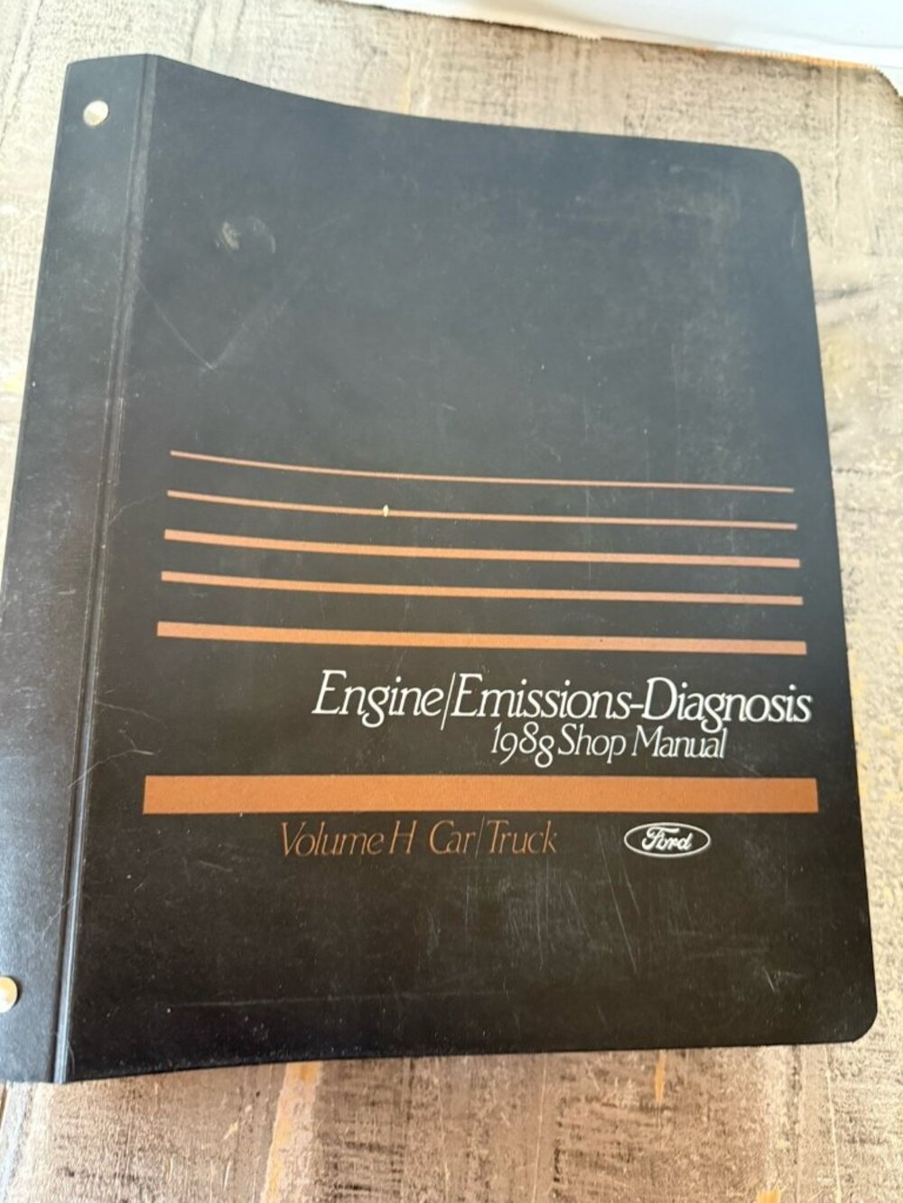 Engines/emmissions/diagnosis 1988 Shop Manual